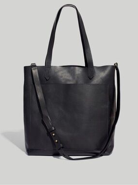 Madewell Medium Leather Transport Tote